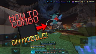 The Mobile PvP Tutorial // How to Combo in MCPE