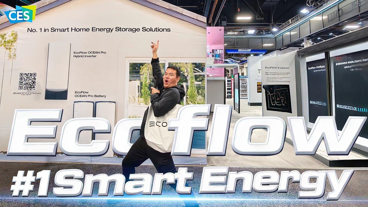 EcoFlow CES 2026 Booth Tour – The Future of Home Power Is Here