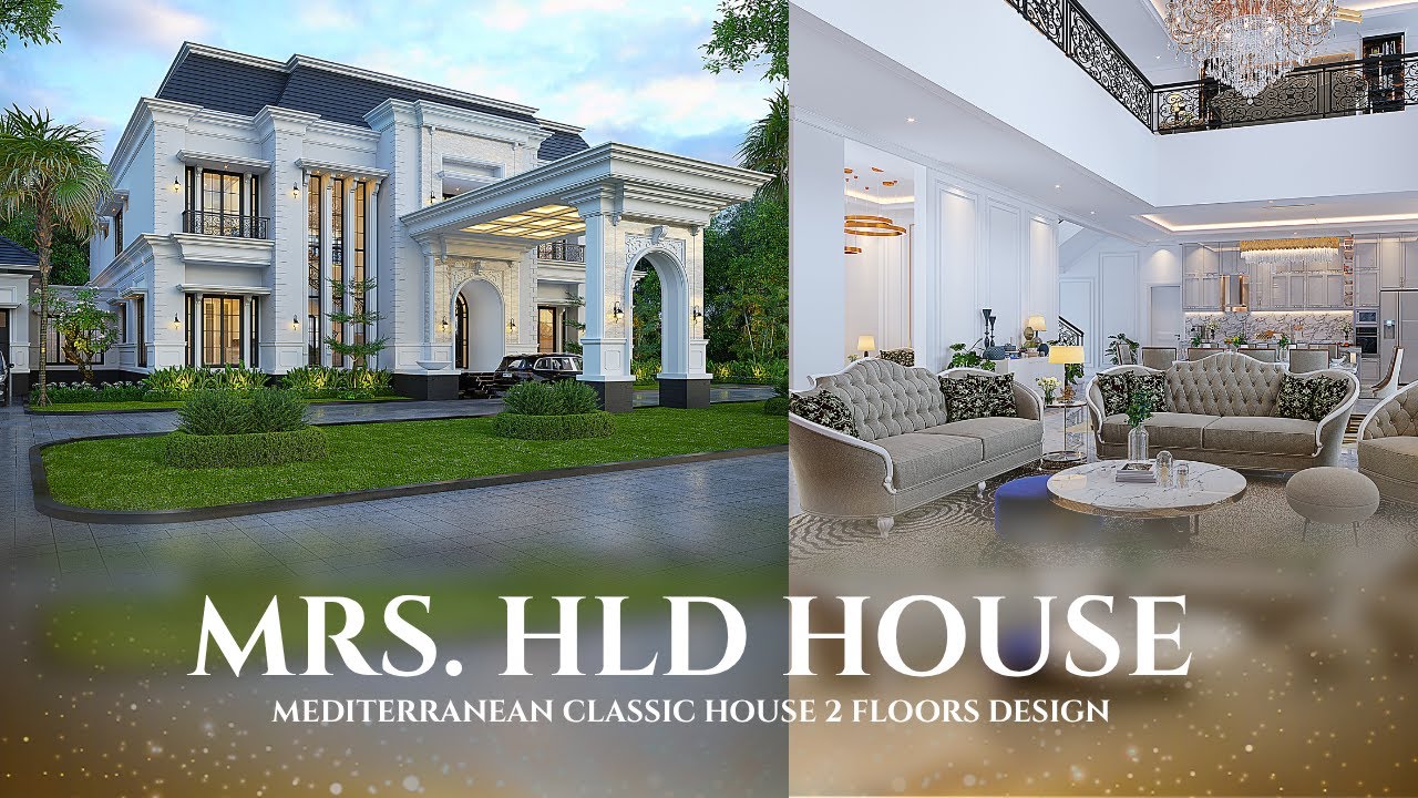 MEGAH & ELEGAN BAGAI ISTANA, MEWAHNYA DESAIN RUMAH KLASIK DI KALIMANTAN TENGAH! - JASA ARSITEK