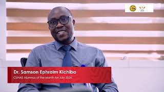 Meet Dr. Samson Ephraim Kichiba, CUHAS Alumnus,  July 2026
