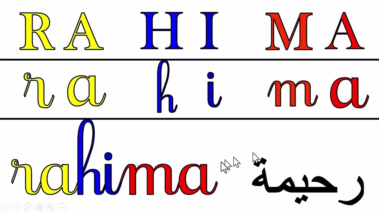 تجميعية دروس جمع المقاطع لتكوين أسماء مع كيفية الكتابة والقراءة بالشكل الصحيح