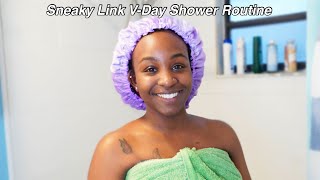 VALENTINES DAY SNEAKY LINK SHOWER ROUTINE| Hygiene Routine| Sherrayne Lawrence