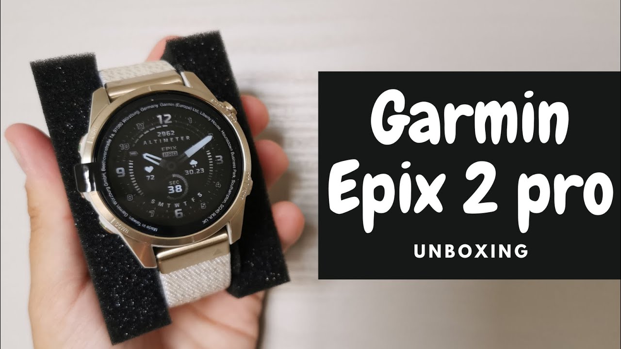 Garmin Epix Pro Gen 2 Sapphire 42 mm Soft Gold with Light Sand