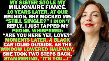 My Sister Stole My Millionaire Fiancé  10 Years Later, She Mocked My Single Status —Until...