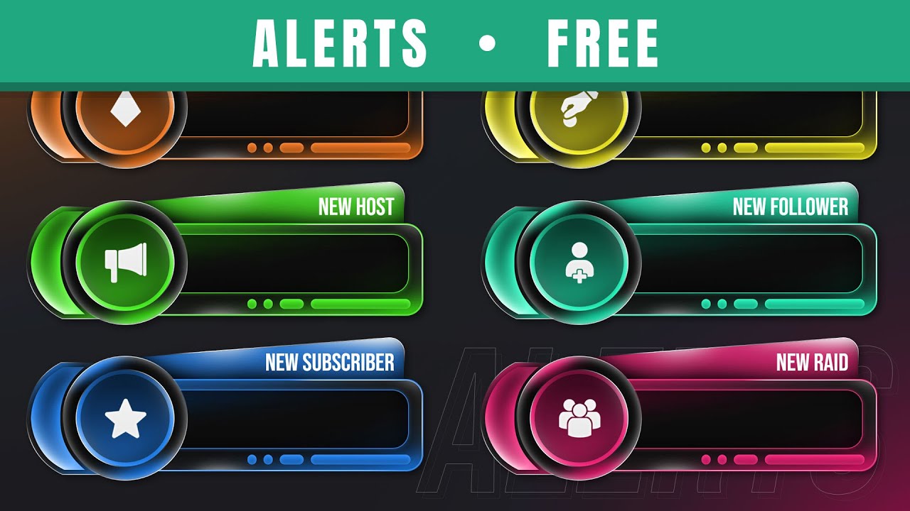 Rounded (Alerts | Speed Art + Template) | FREE - YouTube