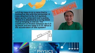 Atwood's machine (inclined plane) Continuation (5)