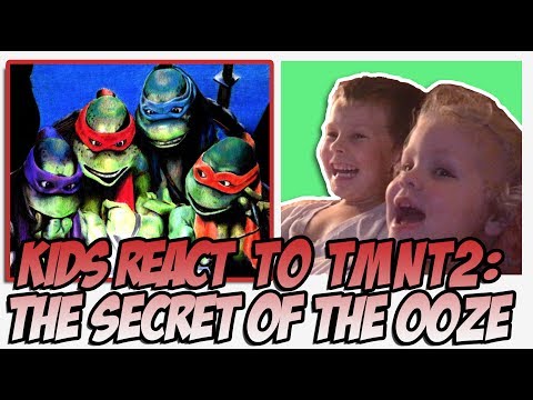 Kids React - Teenage Mutant Ninja Turtles II: The Secret of the Ooze (children r