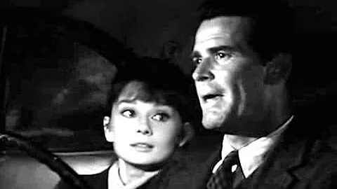 [Funny Scene]  Audrey Hepburn and James Garner in ...