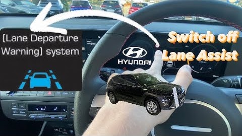 How to turn off Lane Departure Warning on 2025 Hyundai Kona #howto #lanedeparture #warning