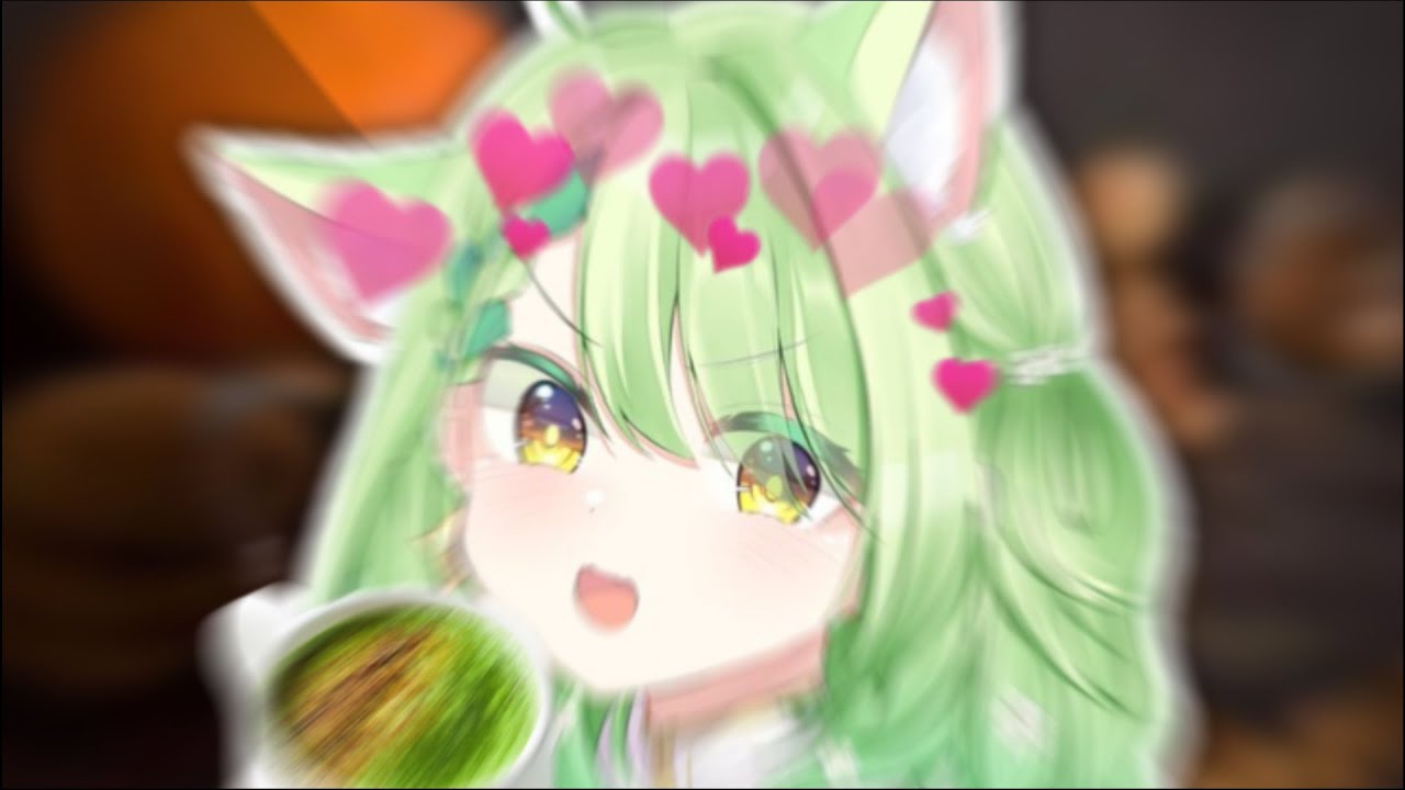 Fauna gets excited about pumpkin spice matcha latte