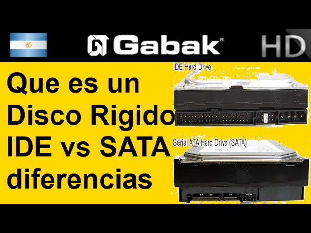 Qué es un disco rígido? IDE vs SATA y sus diferencias YouTube