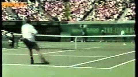 Pete Sampras classic running forehand (part 2)