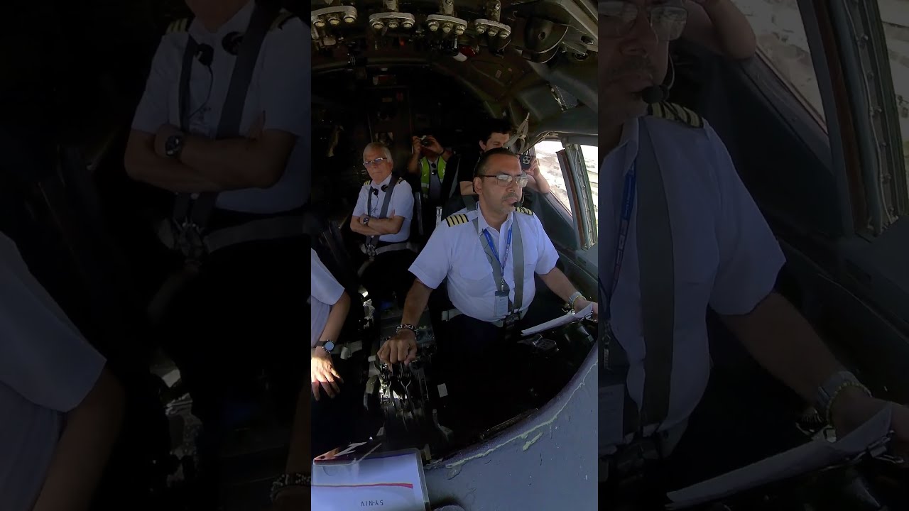 Crazy Hard Landing On Boeing 727