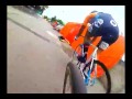 Bicyclists crash during competition