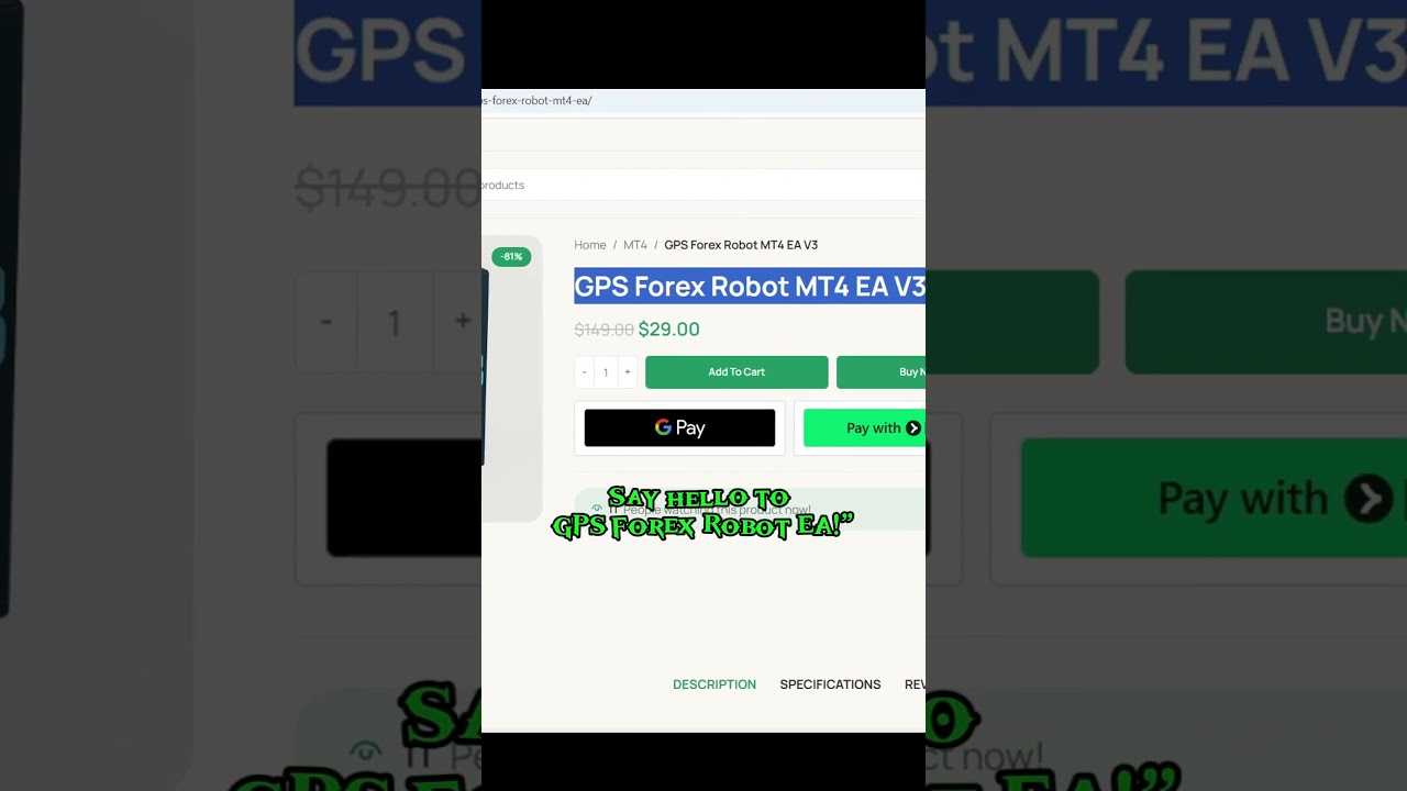 GPS Forex Robot 3 