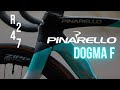 Pinarello dogma f  nebula green silver  custom build by ride 247