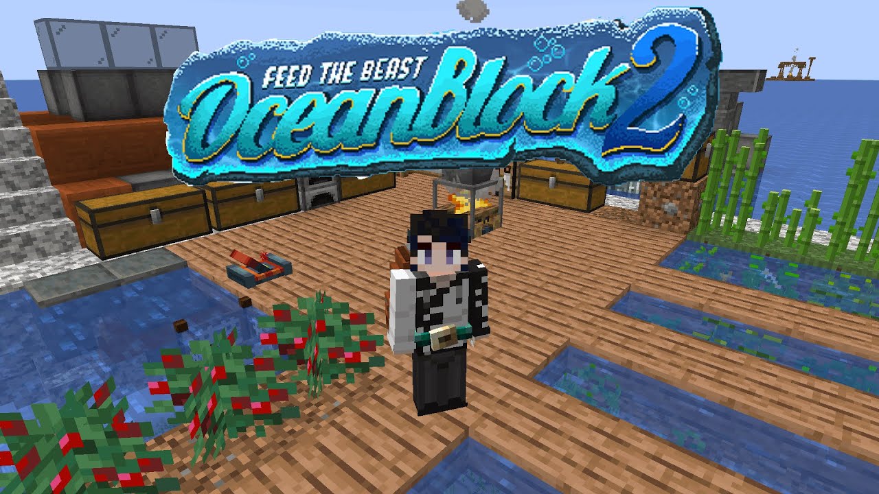 [Oceanblock 2] More Quests, Advance in Technology and Dive Down in the ...