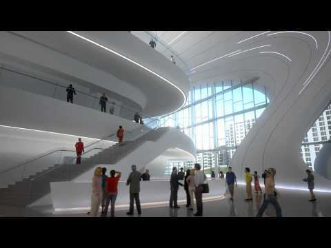 Vídeo: Zaha Hadid Architecture Center