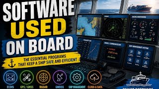 Examples of software used on board a vessel