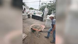 PANTEON MUNICIPAL MANTIENE LABORES DE LIMPIEZA Y PREVENCION SANITARIA