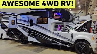 Spectacular 4wd Super C Motorhome RV on an F550 Powerstroke platform! THOR Magnitude XG32