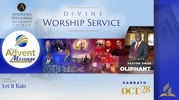 The Advent Message MasterClass || "Let It Rain" || Oct 28, 2023