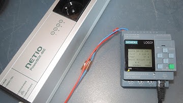 Ovládání NETIO zásuvek přes LOGO! Modbus TCP. LOGO! with Modbus TCP and NETIO PowerBOX sockets