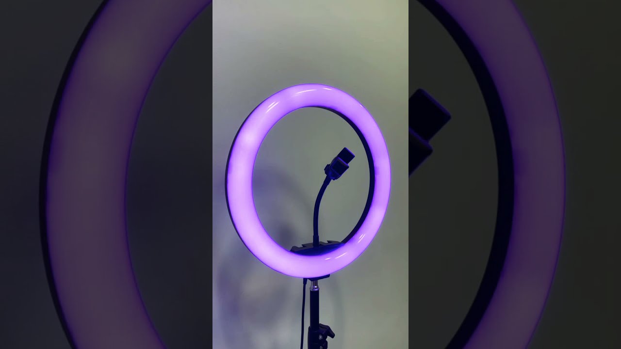 Кольцевая лампа mj33 RGB