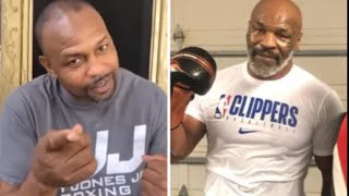 (WHOA) ROY JONES STERN MESSAGE FOR MIKE TYSON, I’M NOT HOLYFIELD, KEEP IT CLEAN OR IT WILL GET UGLY