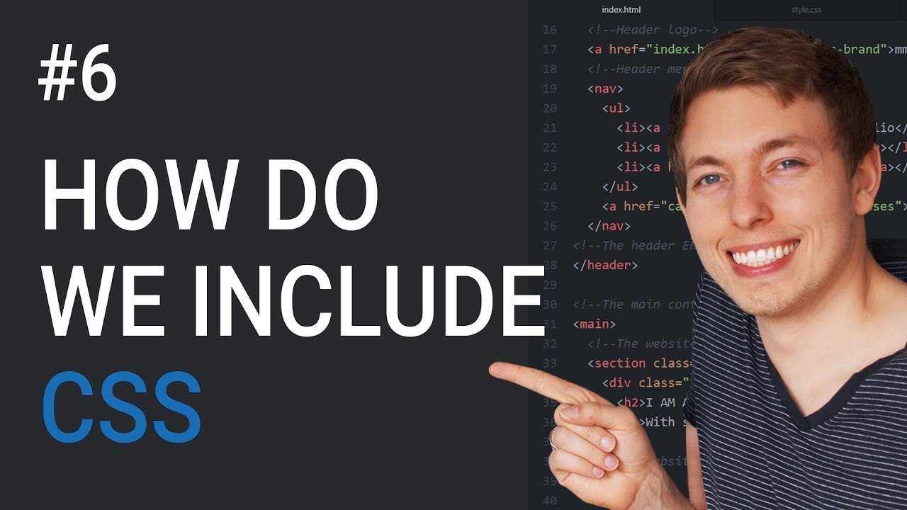 css ย่อหน้า  New  6: How Do We Include CSS In Our HTML | Basics Of CSS | Learn HTML and CSS | HTML Tutorial