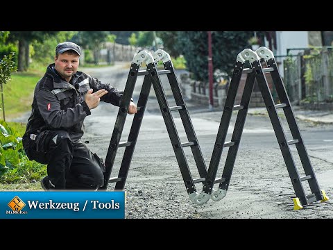 Video: Leitergrößen: Merkmale Der Modelle 2-4 Meter Und 5-6 Meter, Eigenschaften Der Klappleitern 10-12 M