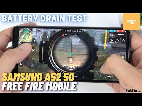 Samsung Galaxy A52 5G test game Free Fire | Snapdragon 750G, 120Hz Display