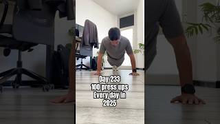 Day 233 of 100 press ups every day in 2025 #100pushupsaday