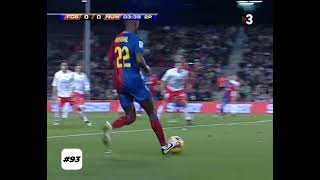 Day #93 | Messi 93rd goal | Barcelona vs CD Numancia (1/24/2009)