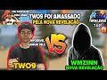 TWO9 VS NOVA REVELAÇÃO - TWO9 FOI AMASSADO POR UM PRO PLAYER DESCONHECIDO E NÃO ACREDITOU- X1 INSANO