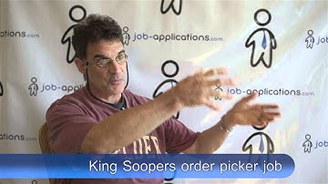 King Soopers Interview - Order Picker
