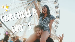 COACHELLA DAY 1! Getting My Hair Done w/ Camila Mendes! | Jeanine Amapola