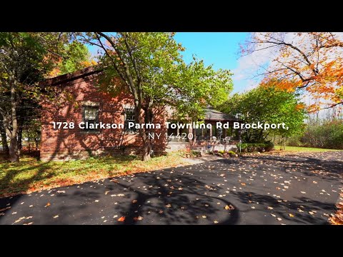 1728 Clarkson Parma Townline Rd, Brockport, NY home video tour