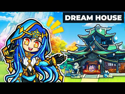 Building My DREAM HOUSE In Genshin Impact!