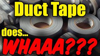 AMAZING… 17 SHTF uses for DUCT TAPE – Perfect Prepper Tool