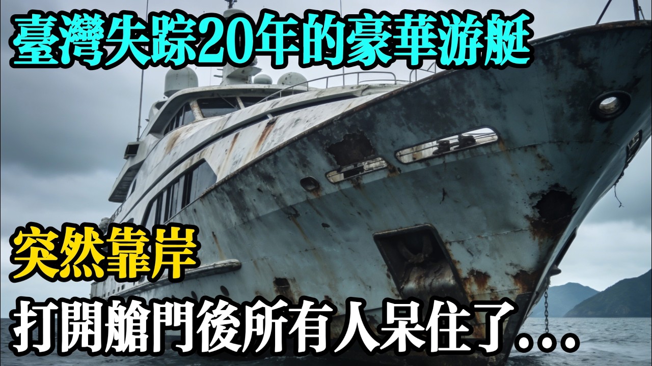 台灣失蹤20年的豪華遊艇，突然靠岸，打開艙門後所有人呆住了#民間故事 #古早味故事集