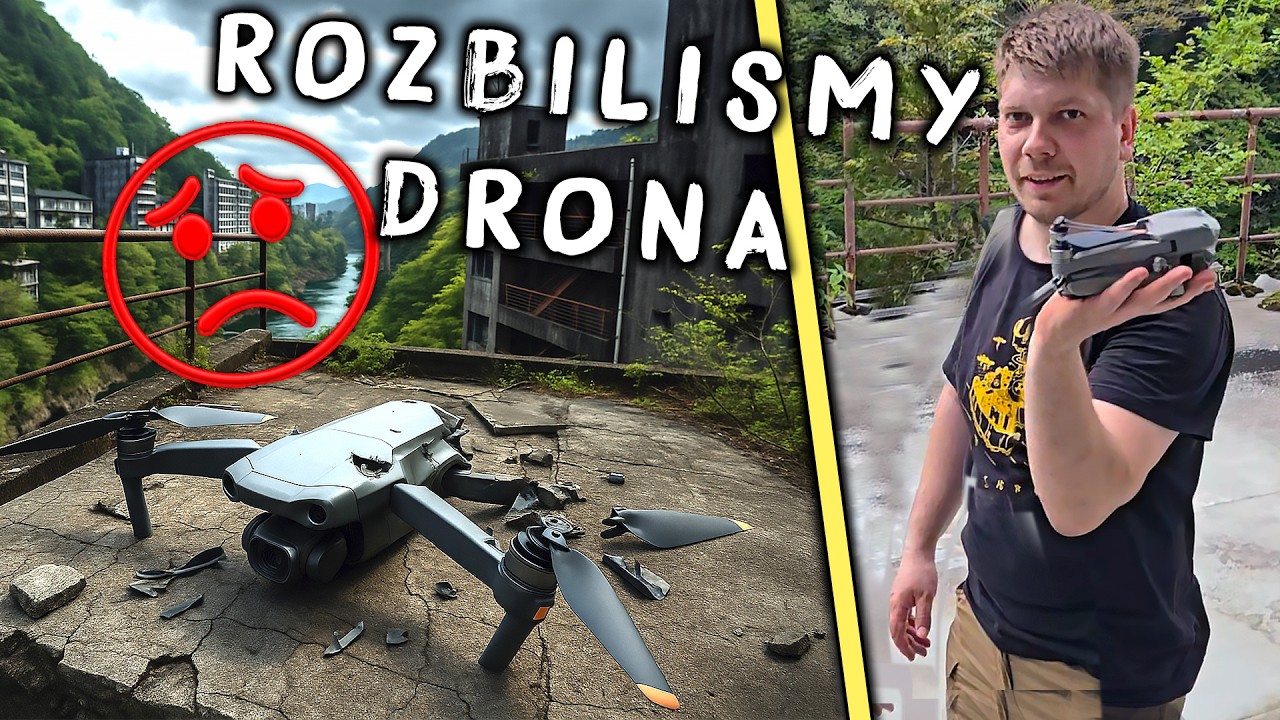 Urbex Azja Ekspress - rozbiliśmy drona na ekstremalnie ciężkiej wyprawie