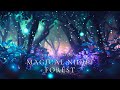 Magical night forest  enchanted forest music   night  for sleep study and relaxation