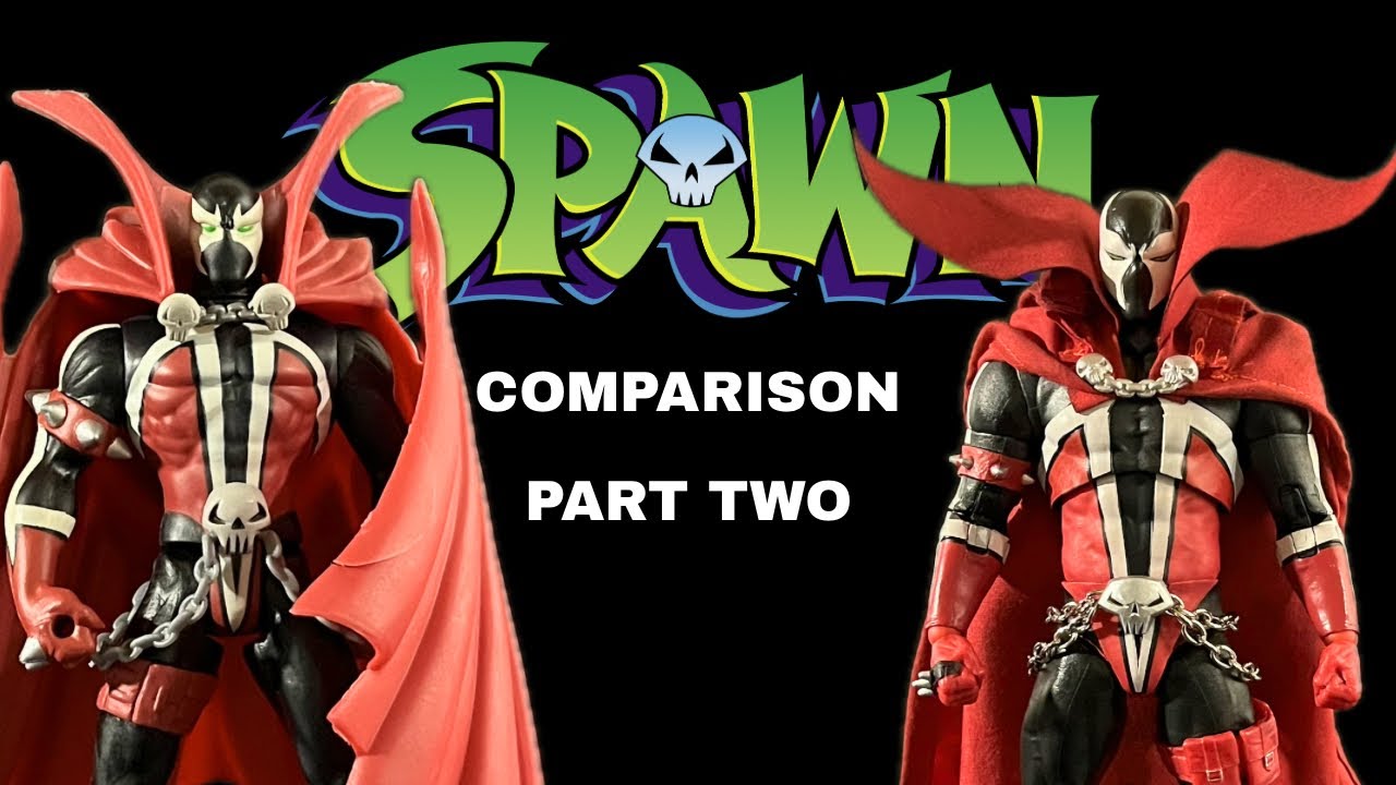1994 VS 2026 McFarlane Toys Elite Edition Image Founders Spawn review and Comparison PART TWO
