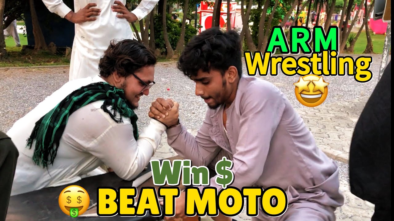 Arm Wrestling | Beat MOTO Full Match | Arm Wrestling Right Handed And ...