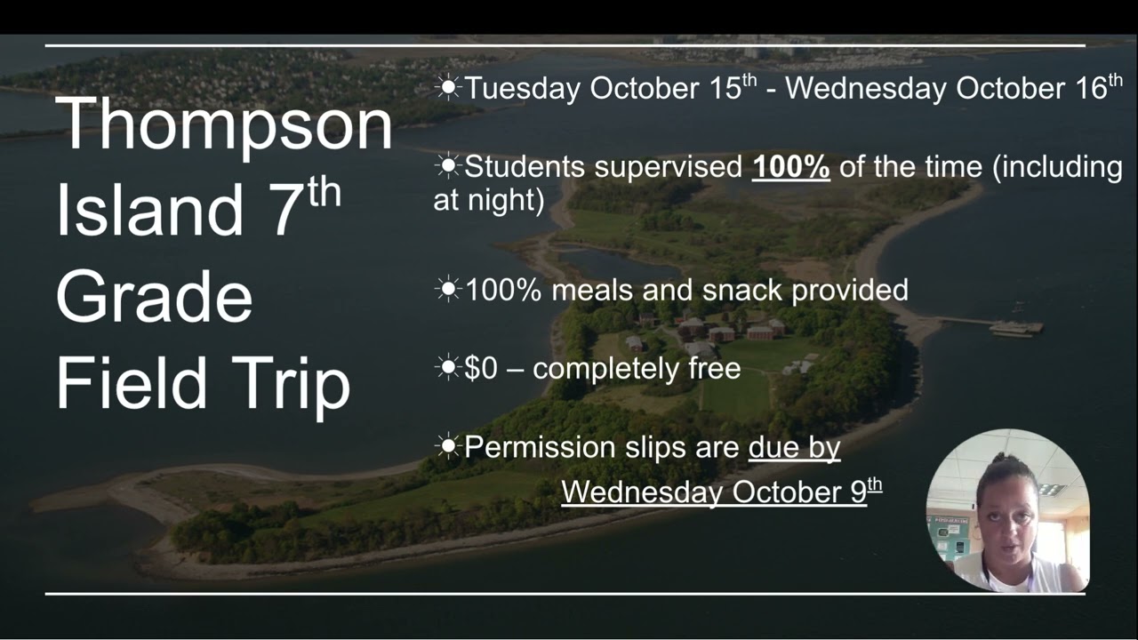 Thompson Island Parent Slides