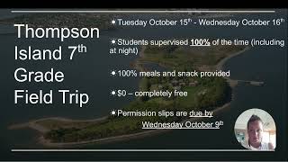 Thompson Island Parent Slides