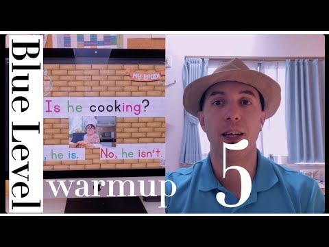 Blue Level 5 | Warmups for English Lessons - YouTube