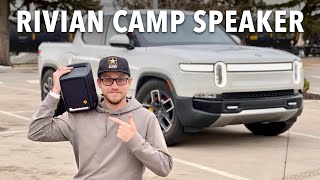 Here’s Everything To Know About The Rivian Portable Camp Speaker!