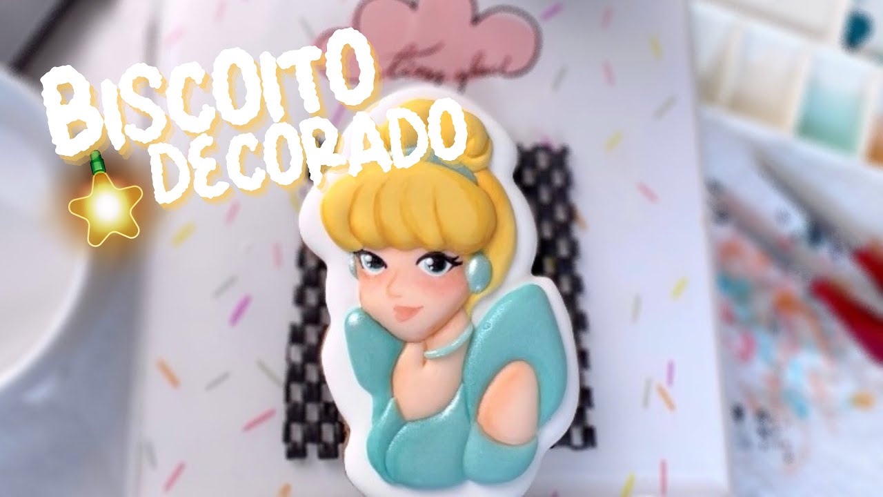 [Biscoito Decorado] Princesa | RELAX TIME ✨ | Tiny Glacê